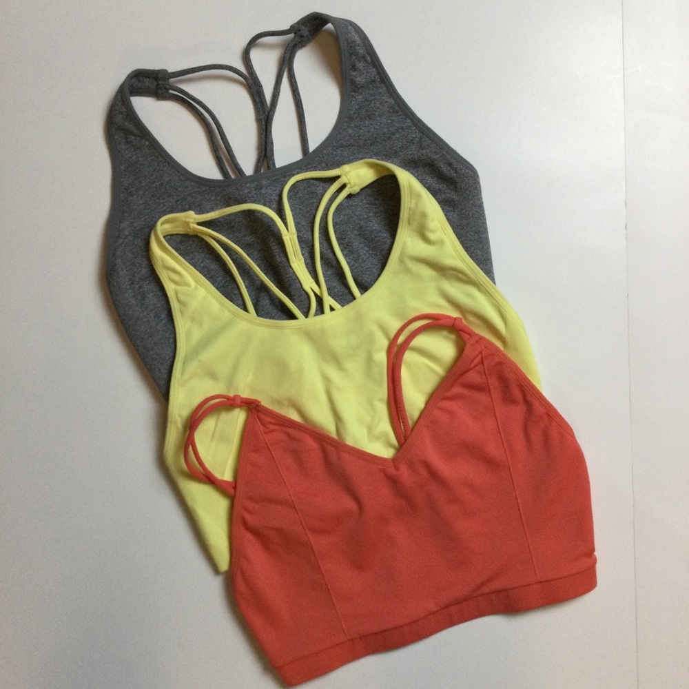 NEW! Fabletics Sports Bra Lot X3 S